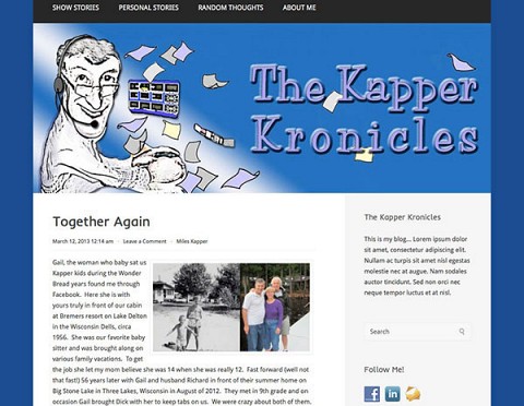 The Kapper Kronicles website