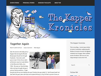 The Kapper Kronicles website
